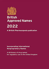 British Approved Names (BAN) 2022 Supplement 1