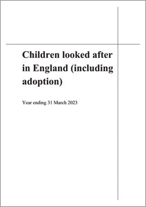 Children looked after in England (including adoption) year ending 31 March 2023