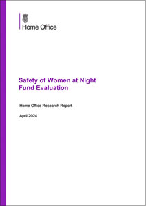 Research Report: Safety of Women at Night Fund Evaluation