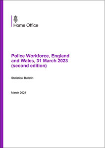 Police workforce, England and Wales, 31 March 2023 (second edition)