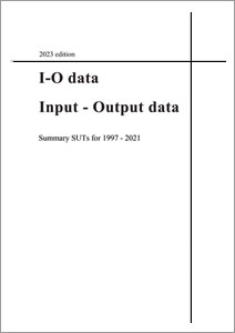 Input - Output data; Summary SUTs for 1997 - 2021: 2023 edition