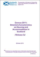 Census 2011: Detailed characteristics on Housing and Accommodation in Scotland - Release 3J