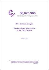 Census 2011 Analysis: Workers Aged 65 and Over in the 2011 Census
