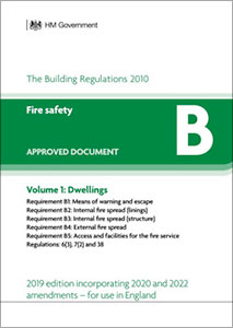 Approved Document B Volume 1 Fire Safety - Dwellings