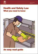 HSE Health and Safety Law easy read leaflet (Pack of 5)