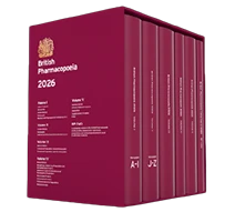 British Pharmacopoeia 2026 Hard Copy (Printed) Edition