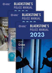 Blackstone's Police Manuals 2023