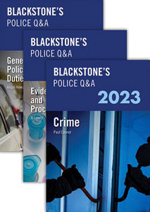 Blackstone's Police Q&A 2023