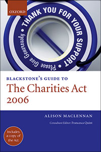 Blackstone's Guide to the Charities Act 2006
