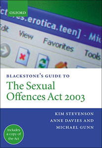 Blackstone's Guide to the Sexual Offences Act 2003