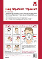 Using Disposable Respirators A3 Poster
