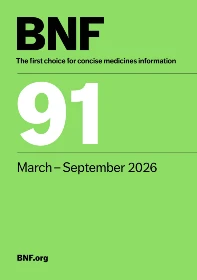 British National Formulary (BNF) 91