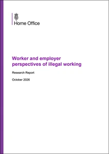 Worker and employer perspectives of illegal working