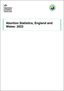 Abortion Statistics, England and Wales: 2023