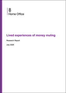 Lived experiences of money muling