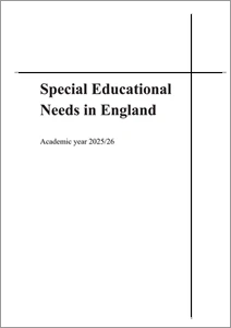 Special Educational Needs in England, Academic year 2025/26