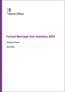 Forced Marriage Unit Statistics 2025