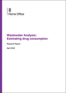 Wastewater Analysis: Estimating drug consumption
