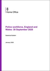 Police workforce, England and Wales: 30 September 2025