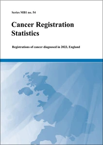 Cancer Statistics registrations. Registrations of cancer diagnosed in 2023, England