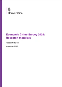 Economic Crime Survey 2024: Research materials