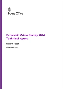 Economic Crime Survey 2024: Technical report