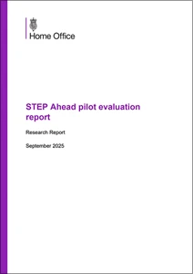 STEP Ahead pilot evaluation report