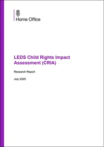 LEDS Child Rights Impact Assessment (CRIA)