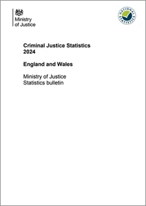 Criminal Justice Statistics 2024 England and Wales