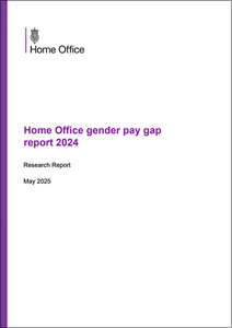 Home Office gender pay gap report 2024