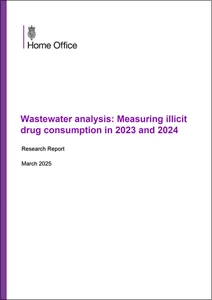Wastewater analysis: Measuring illicit drug consumption in 2023 and 2024