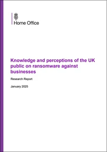 Knowledge and perceptions of the UK public on ransomware against businesses
