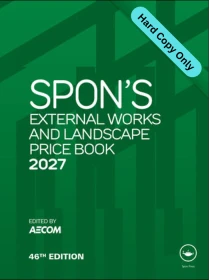 Spon's External Works and Landscape Price Book 2027