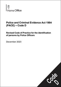 Police and Criminal Evidence Act 1984 (PACE) - CODE D (December 2023)