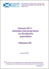Census 2011: Detailed characteristics on Scotland's population - Release 3N