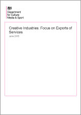 Creative Industries: Focus on Exports of Services