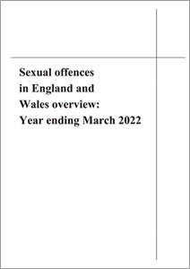 Sexual offences in England and Wales overview: Year ending March 2022