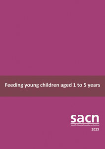 SACN Feeding young children aged 1 to 5 years
