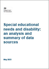 Special Educational Needs : An Analysis and Summary of Data Sources