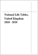 National Life Tables, United Kingdom 2018-2020