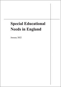 Special Educational Needs in England, January 2022