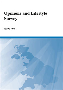 Opinions and Lifestyle Survey: Results for 2021/22