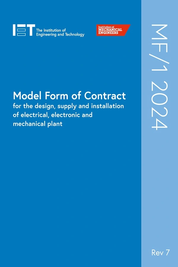 Model Form of Contract MF/1 2024 (Revision 7)