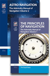 The Admiralty Manual of Navigation Vol 1 & Vol 2 (Two volume set)