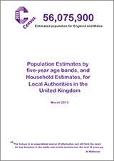 Population Estimates by five-year age bands