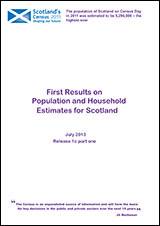 Scottish Census 2011: Population and Household Estimates - Release 1C Part 1