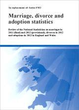 Marriage, Divorce and Adoption Statistics