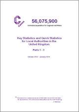 Census 2011: Key Statistics and Quick Statistics for Local Authorities in the United Kingdom Parts 1 - 3 October 2013 - January 2014 (including CD-ROM)