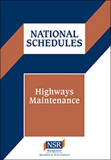 National Schedules: Highways Maintenance 2021/2022