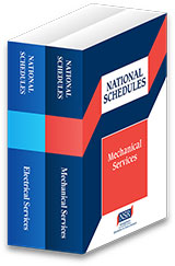 National Schedules: Box Set 2 - Electrical and Mechanical Schedules